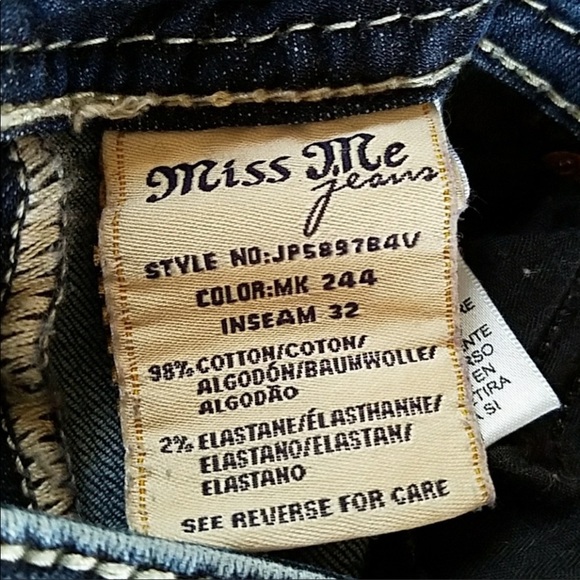 Bootcut miss me jeans size 30 - Picture 8 of 8